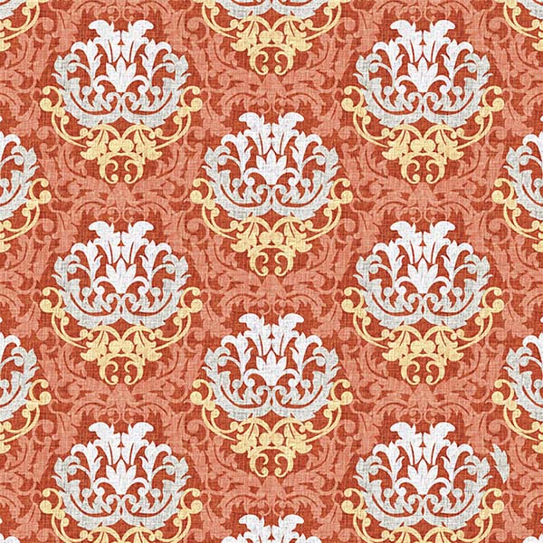 Damask P592a5 Coral Mapping