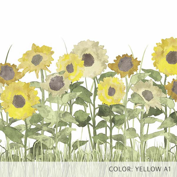 Sunflower Field Pattern P1474
