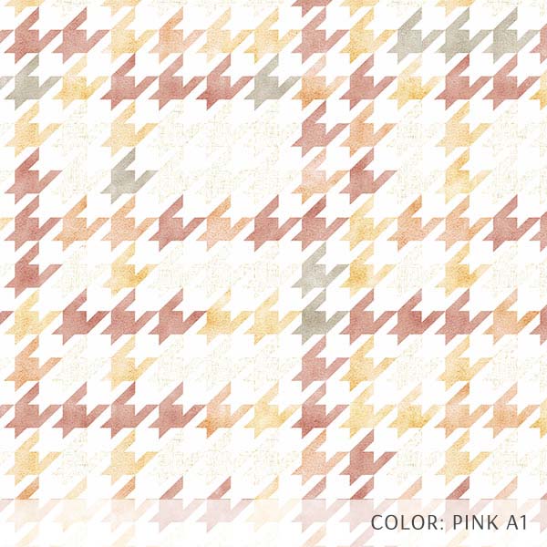 Plaid Houndstooth Pattern P456