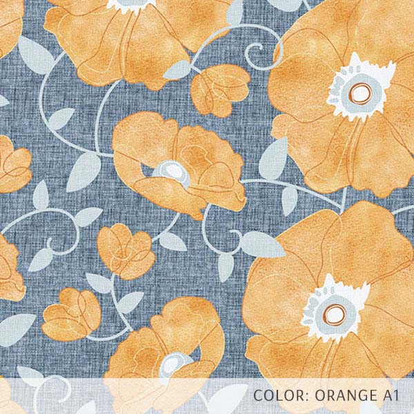 Floral Poppies Pattern P774