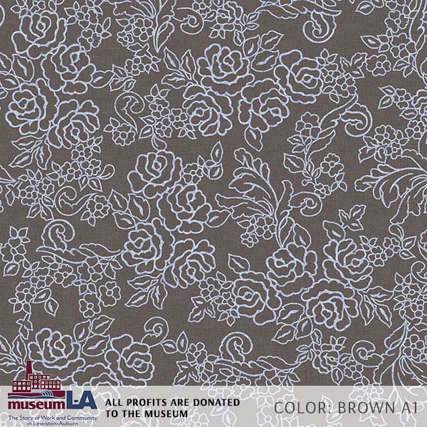 Floral Outline for Museum L-A Pattern P1671