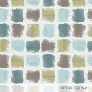 Brushed Color Chips Seamless Pattern P1957 in Aqua