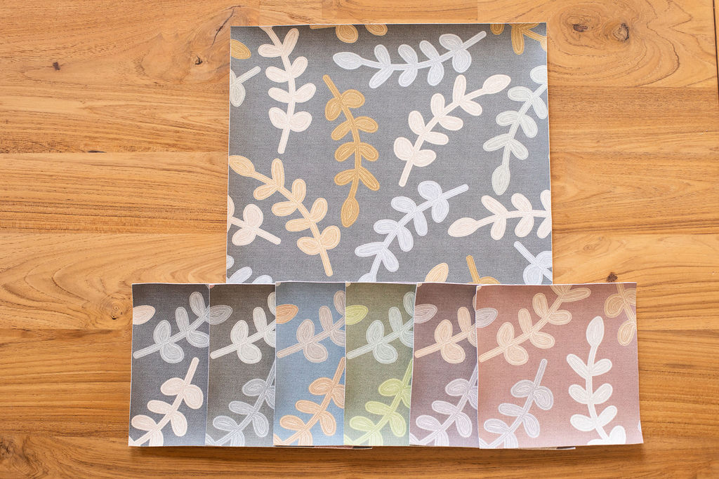 Pattern Jumping Through Hoops full color line.