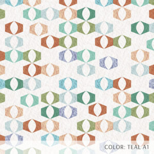 Hexagon Quilt Pattern P2125