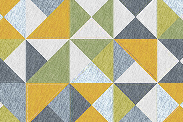 Seamless Textures for Mapping and Rendering - P2128 Triangle Quilt