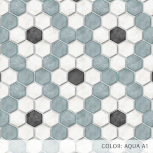 Hexagon Diamond Dot Tile Pattern P2237