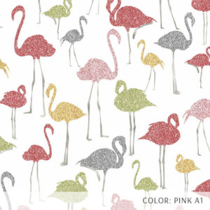 Sparkle Flamingos Pattern P2256
