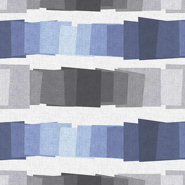 Fabric Swatch P1959a5 Blue Mapping