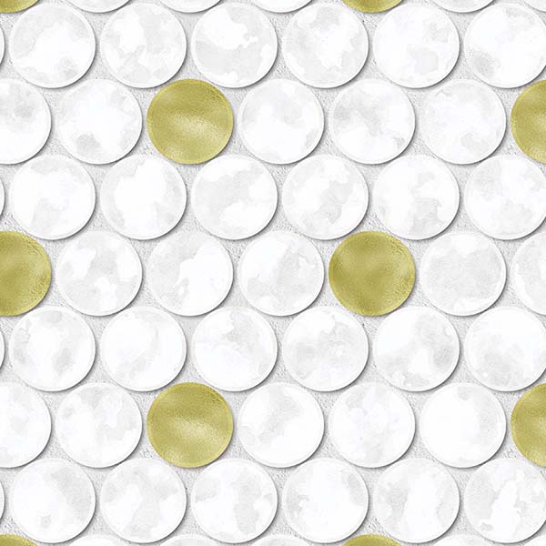 Penny Tile Dot P2233a2 Gold Mapping