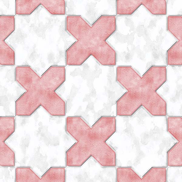 Moroccan Tile P2238a2 Pink Mapping