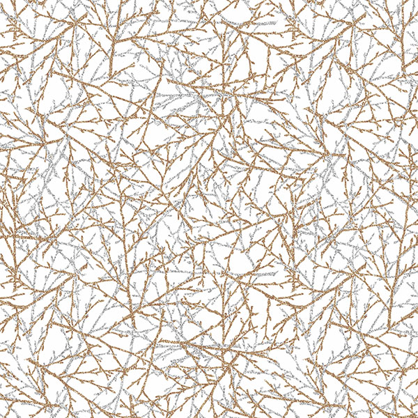 Glitter Branches P2258a2 Brown Mapping