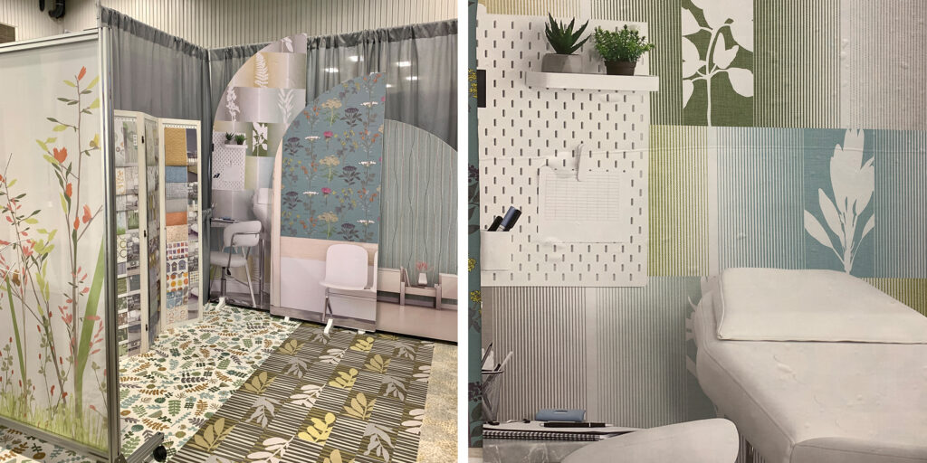 Design Pool booth at the Healthcare Design Conference + Expo 2024.