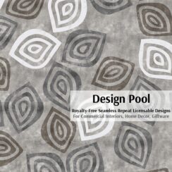 DesignPool_P1038a2_Stylized Tossed Leaves_Gray