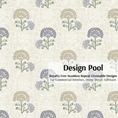 DesignPool_P1227a2_Dehli Flower_Tan