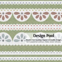 DesignPool_P1268a2_Eyelet Lace Stripe_Green