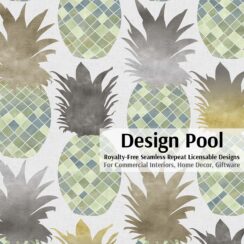 DesignPool_P1319b3_Pineapple Diamond_Green