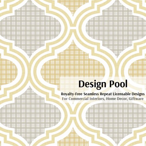 DesignPool_P1358a1_Buffalo Check Ogee_Yellow
