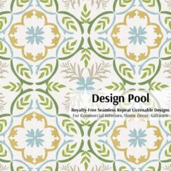 DesignPool_P1384a2_Lisbon Tile_Green