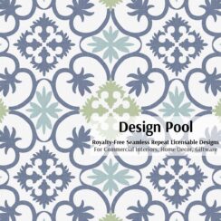 DesignPool_P1388a1_Portugal Tile_Blue