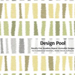 DesignPool_P1451a3_Ikat Tribal Stripe_Green