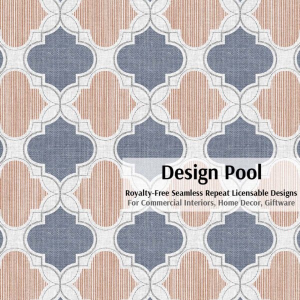 DesignPool_P1482b1_Ogee Tile_Blue