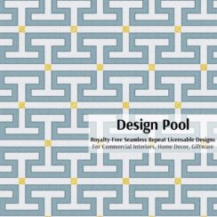 DesignPool_P1498b3_Greek Key Infinity_Aqua