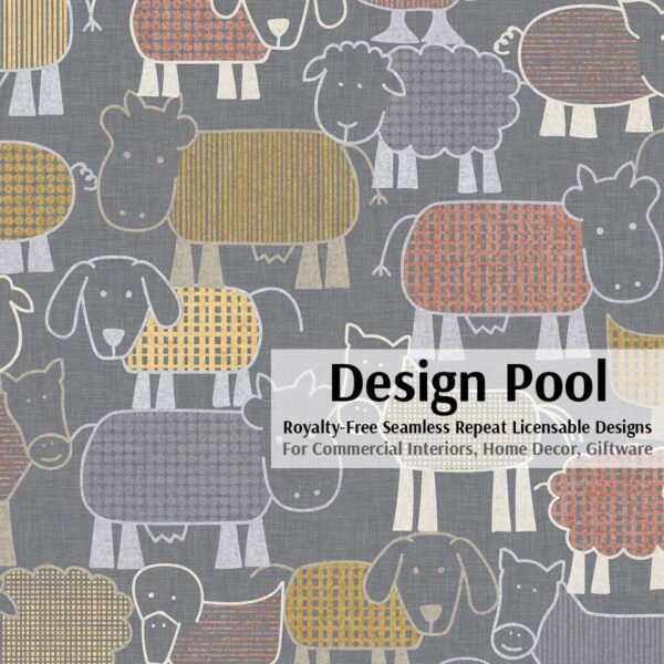 DesignPool_P1594a1_Animal Farm_Gray