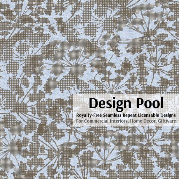 DesignPool_P1647a1_Floral Plaid_Aqua