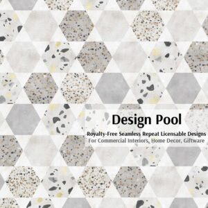 DesignPool_P1709a1_Honeycomb Terrazzo_Gray