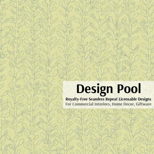 DesignPool_P1974a1_Delicate Leaves_Green