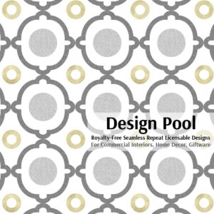 DesignPool_P1a1_Quatrefoil Circles_Gray