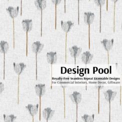 DesignPool_P2050a1_Weesp Tulips_Gray