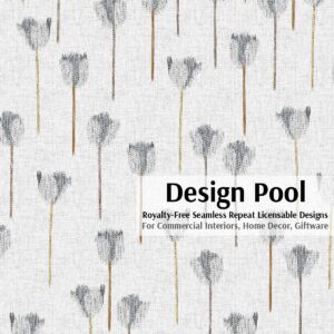 DesignPool_P2050a1_Weesp Tulips_Gray