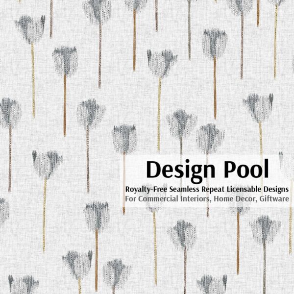 DesignPool_P2050a1_Weesp Tulips_Gray
