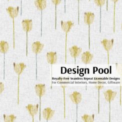 DesignPool_P2050a3_Weesp Tulips_Yellow