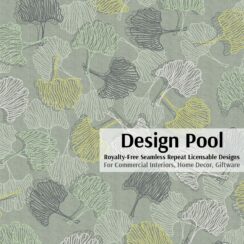 DesignPool_P2087a2_Ginkgo Leaves_Green