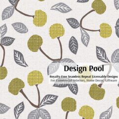 DesignPool_P2095a4_Cherries_Yellow