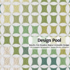 DesignPool_P2120a2_Art Quilt_Green