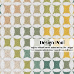 DesignPool_P2120a3_Art Quilt_Teal