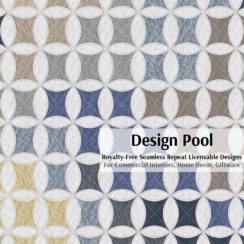 DesignPool_P2120a4_Art Quilt_Blue