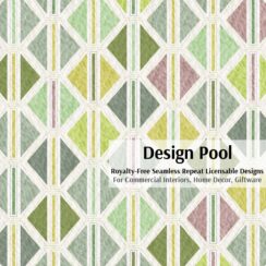 DesignPool_P2123a3_Diamond Quilt_Green