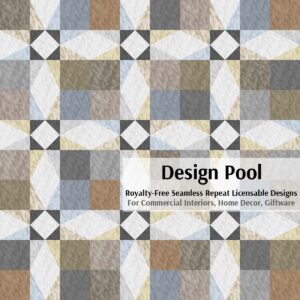 DesignPool_P2127a1_Block and Diamond Quilt_Gray