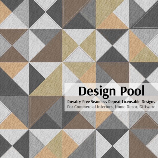 DesignPool_P2128a1_Triangle Quilt_Gray