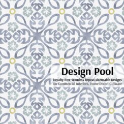 DesignPool_P214a1_Hawaiian Quilt_Blue