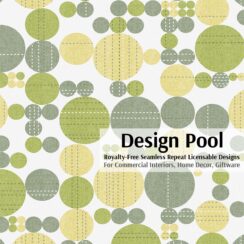 DesignPool_P223a2_Stitched Circles_Green