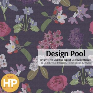 DesignPool_P2309a1_Tapestry of Flowers_Purple