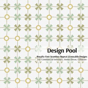 DesignPool_P283a1_Plaid with Circles_Green