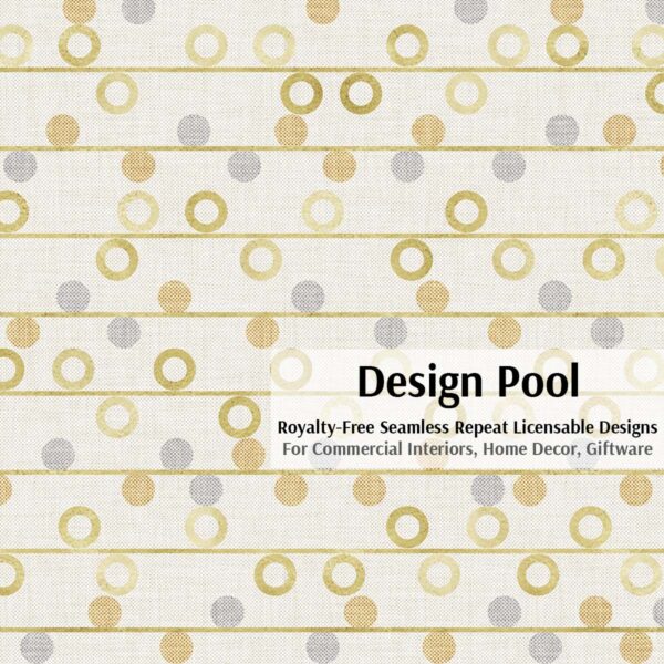 DesignPool_P290a1_Stripes with Circles_Yellow