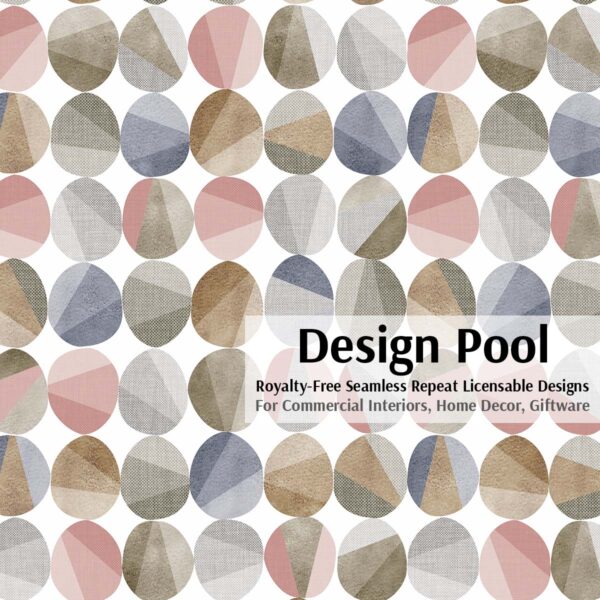 DesignPool_P309a1_Geometric Divided Circles_Pink