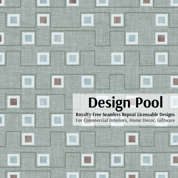 DesignPool_P320a1_Geometric Squares_Aqua